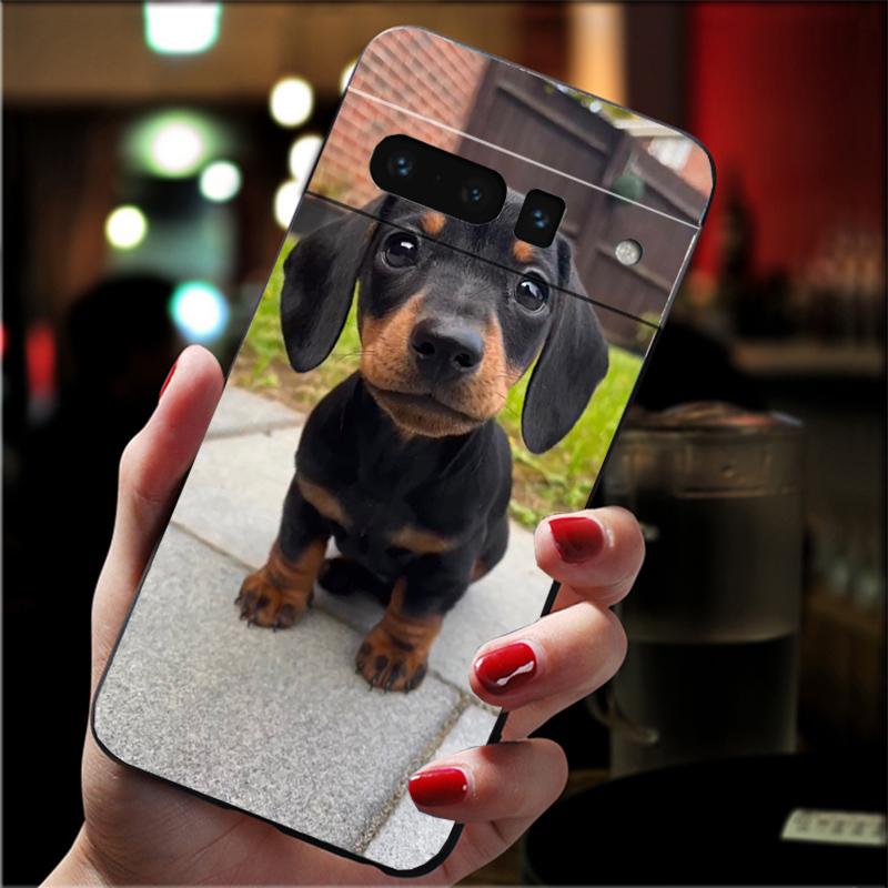 

Phone Case For Google Pixel 10 9 Pro XL 9A 8 7 6 Pro Pixel 8A 7A 6A Pixel 8 7 6 5 Dachshund Dog Google Pixel 5