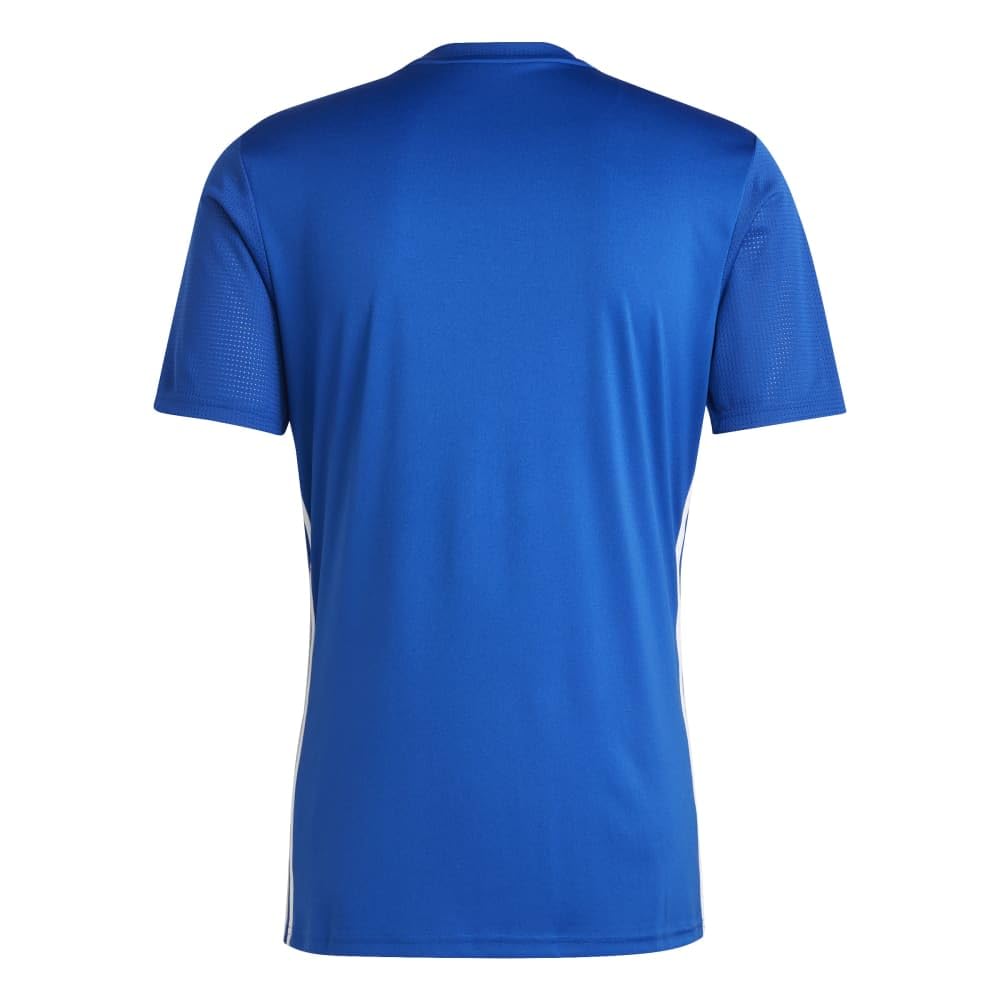 Adidas Tavera 23 Jersey Soccer Short Sleeve Team Royal Size S Men's T-Shirt, Blue/White (H44528), (WJ465)