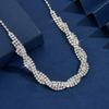 Elegant Rhinestone Necklace Luxury Necklace Earrings Set Wedding Accessories  Party Events