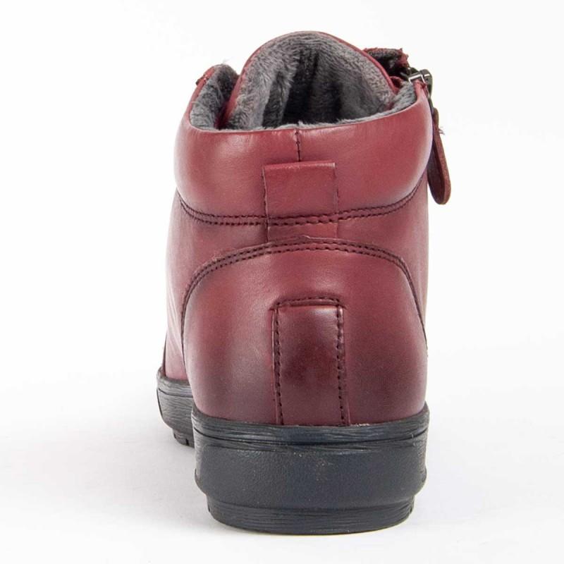 Women's Casual Leather Bootie. Purapiel Botilina 99462