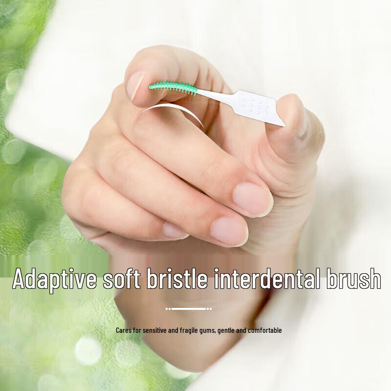 Little Deer Mama Silicone Interdental Brushes (150-Pack)