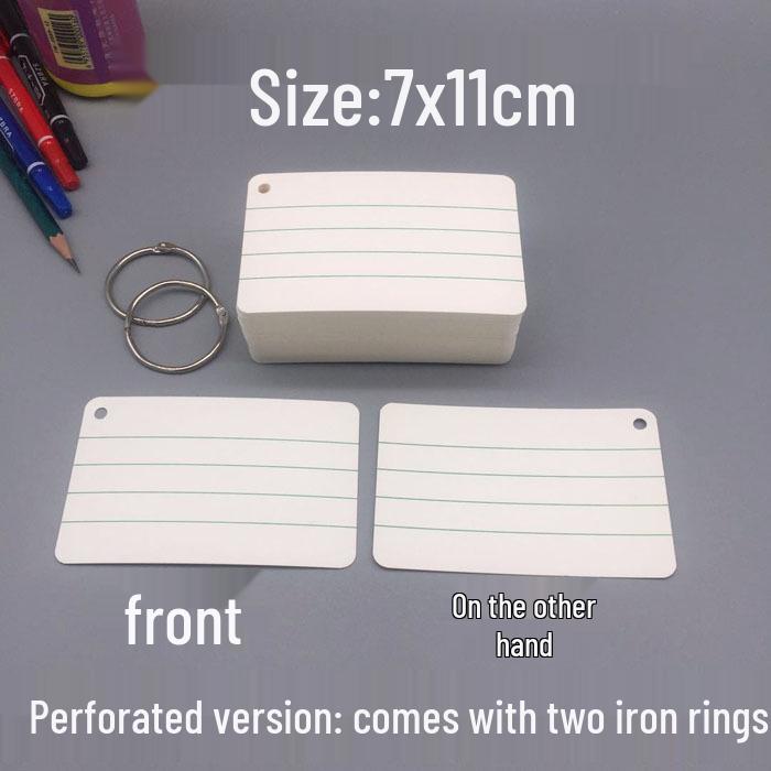 DIY Blank Postcards: Creative Writing, English Word, and Pinyin Greeting Cards