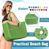 Hole Bag Travel Outdoor Wear-resistant Beach Bag With Stickers