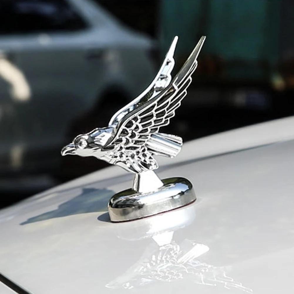 Außendekoration, 1 Stück, Auto-Motorhaube, Adler-Ornament, Abzeichen, Auto-Frontabdeckung, 3D-Adler-Emblem, Auto-Modifikationszubehör