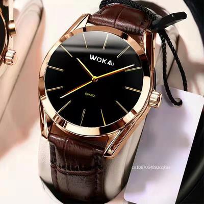Neue Mode Businessuhr Herrenuhren Lässiges Lederarmband Quarz Armbanduhren Herren Relogio Masculino Montre Homme