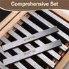 A34R 100Mm 9 Pairs 18Pcs High-Precision Manufactured Parallel Pad Gauge Block CNC Milling Pads Set Alloy Steel