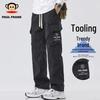 Loose Fit Wide Leg Cargo Pants