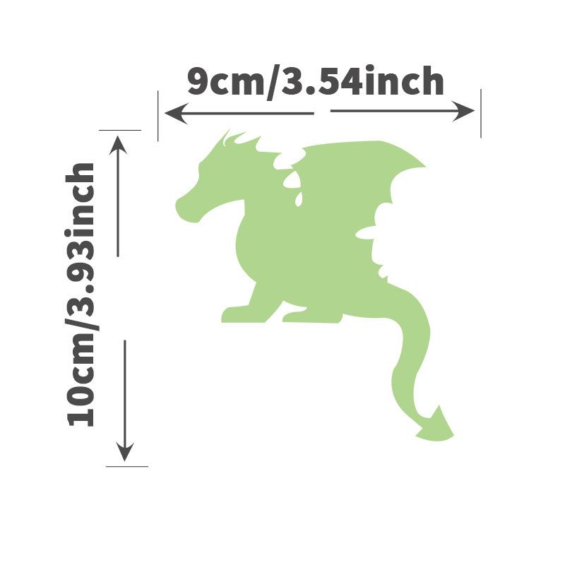 1PC Children's Switch Stickers Luminous Light Stickers Kid Room Decor Fairy Stars Cats PVC Stickers