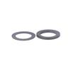 100 Pcs Fittings Hinge Rings Parts Plastic Replacement Suitable For Interior Doors Washer High Hardness Wear Resistant