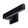 Black Kvadrato Ii Interior Door Handle