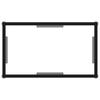Console Table Transparent 60 X 35 X 75 Cm Tempered Glass
