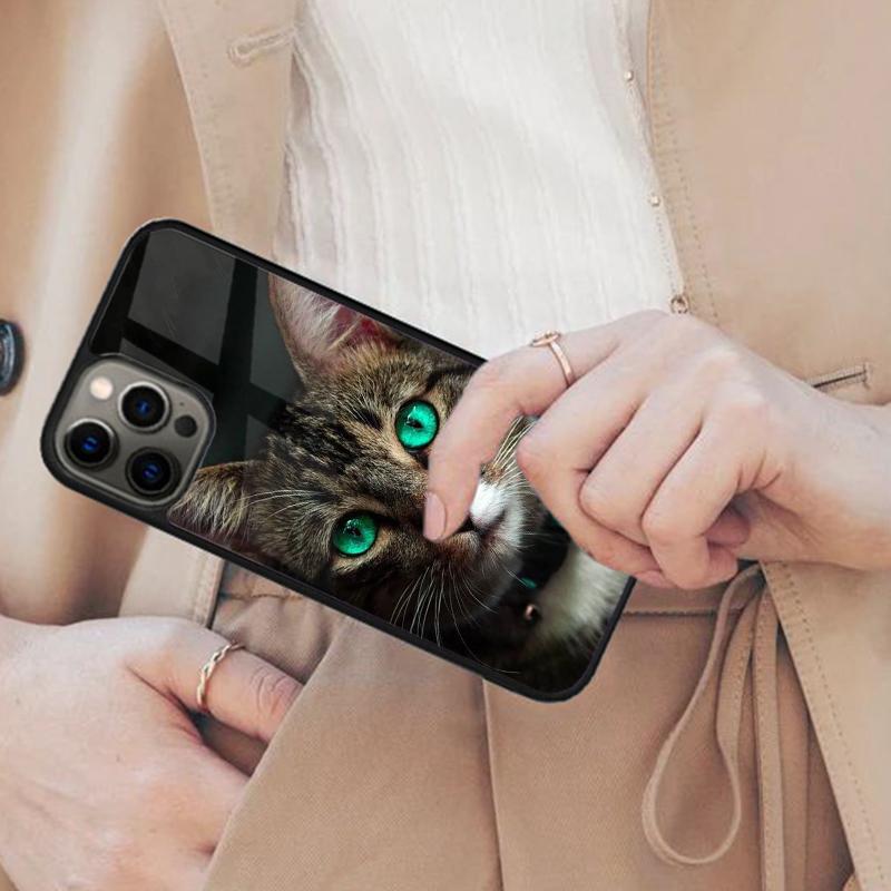 Cute Kitten Collar - Pet Love Magnetic Phone Case For APPLE iPhone 17 Air 16 14 13 12 Pro Max 15 Plus Charge MagSafe Cover
