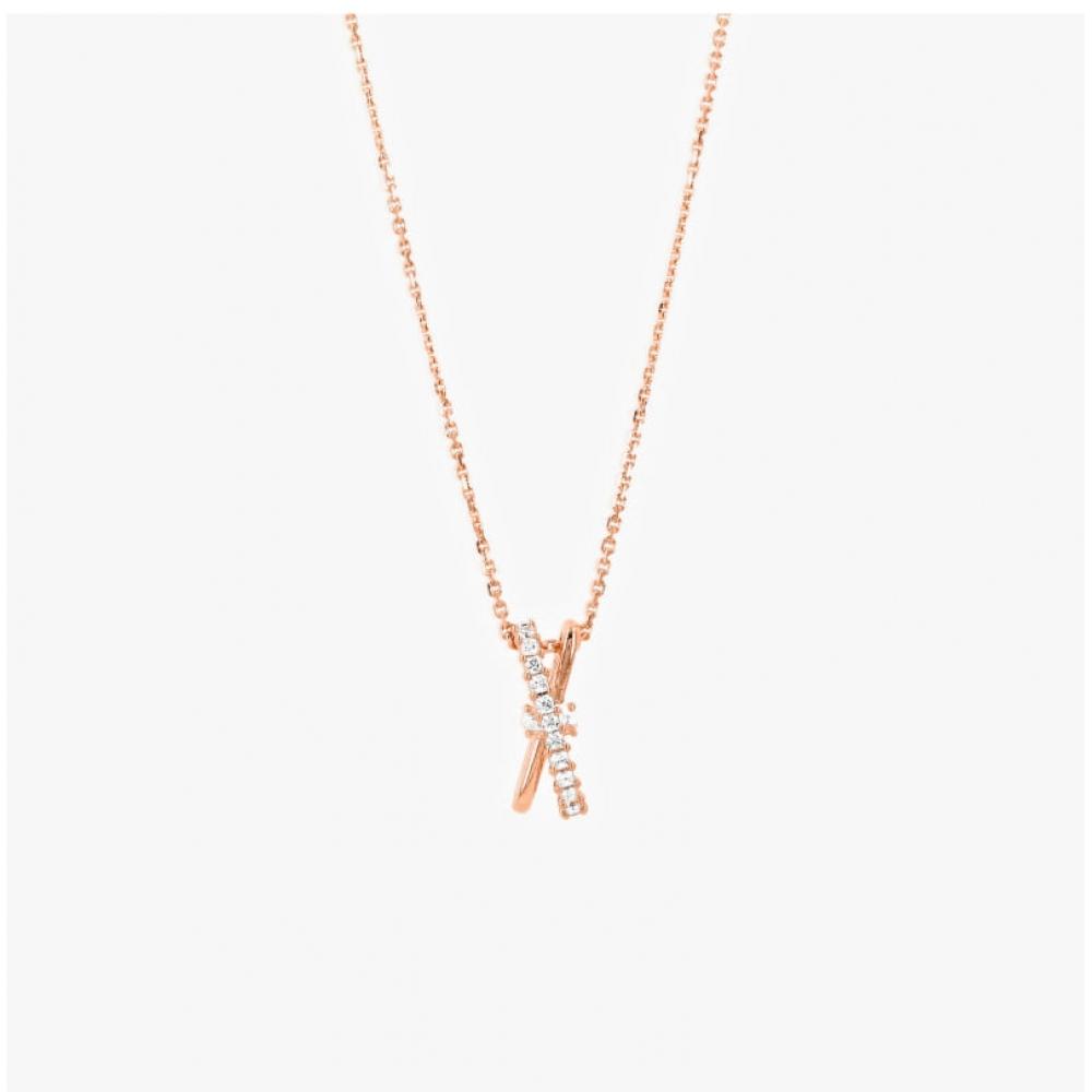 Swarovski 5689788 Hyperbola Twist Necklace