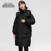 Xuezhongfei Damen Petite Winter Daunenjacke mit abnehmbarer Kapuze