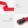 Luggage Lashing Strong Ratchet Strap Nylon Buckle Cargo Tie Luggage Belt Strap Travel Camping Hiking Outdoor Tools