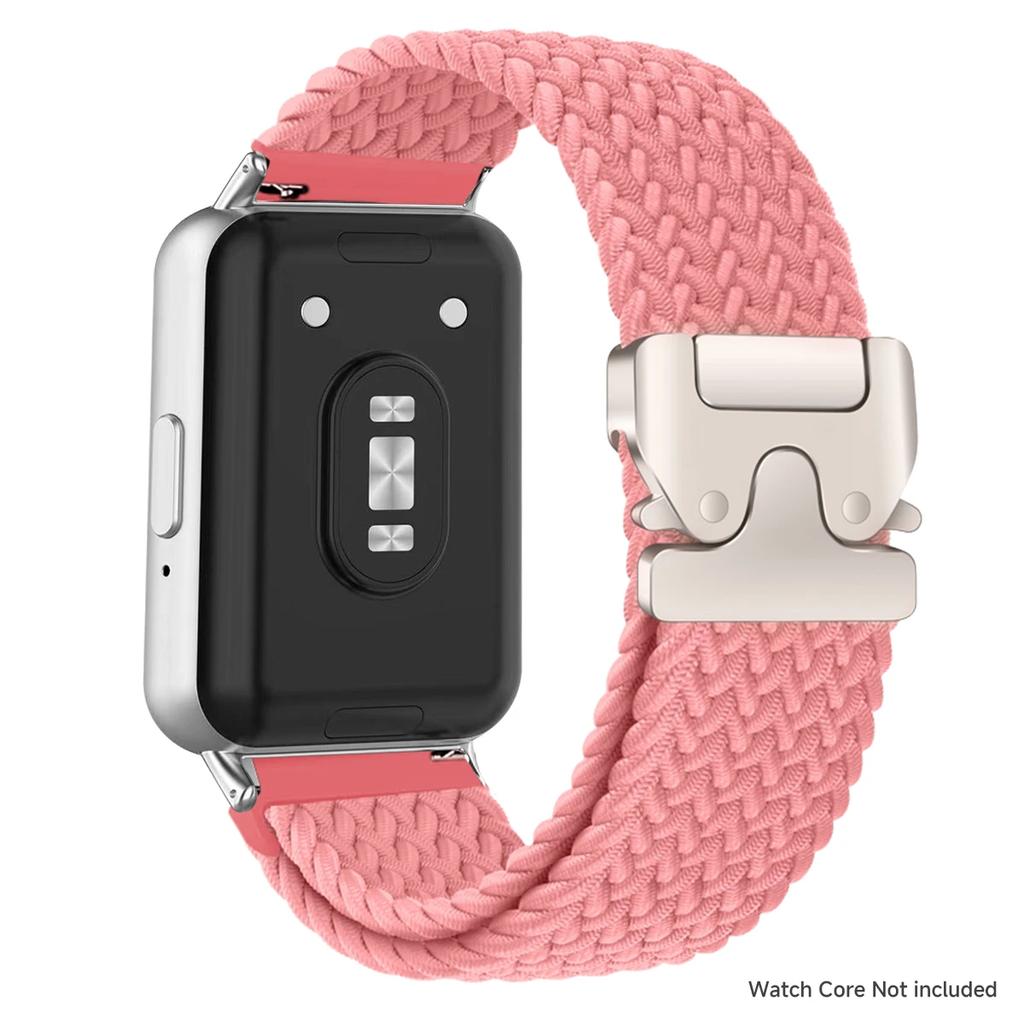 Nylonarmband für Samsung Galaxy Fit 3 Armband Verstellbares geflochtenes Solo-Loop Ersatzarmband für Samsung Fit 3 Uhrenarmband