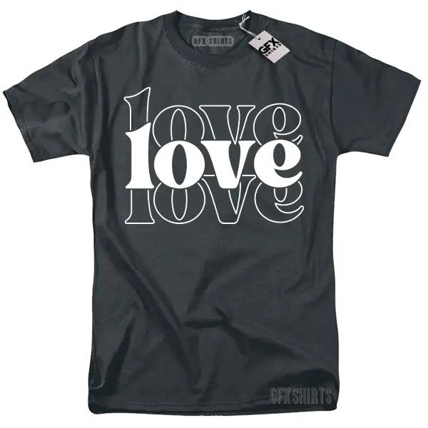 Love Love Love Shirt Valentines Day Gift Funny Tshirt