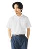 Beams Heart Men's S/S Shirt, Kalami Cutaway Collar, 2025 Spring/Summer (S-XL), White, Size L