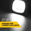 White LED License Plate Lights Tag Lamps For Chevy S10 GMC Sonoma Blazer Jimmy