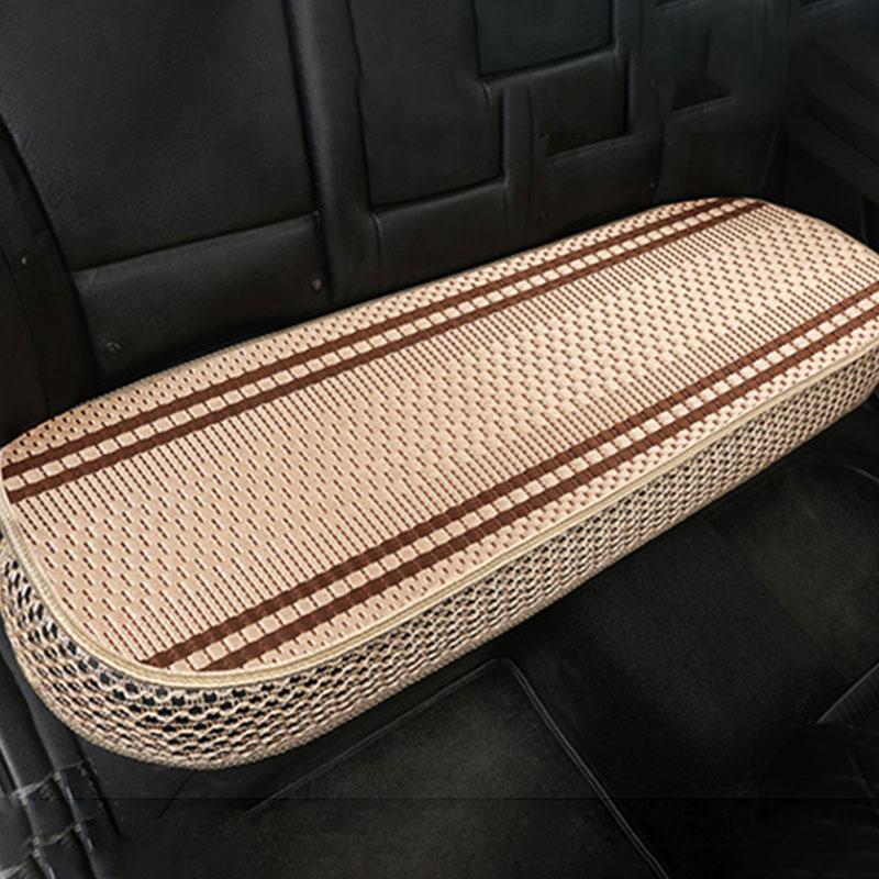 Car Seat Cushion Summer Ice Silk Cool Breathable Non-Slip Seat Protector Mat Car Seat Cover Universal Auto Interior Accessories
