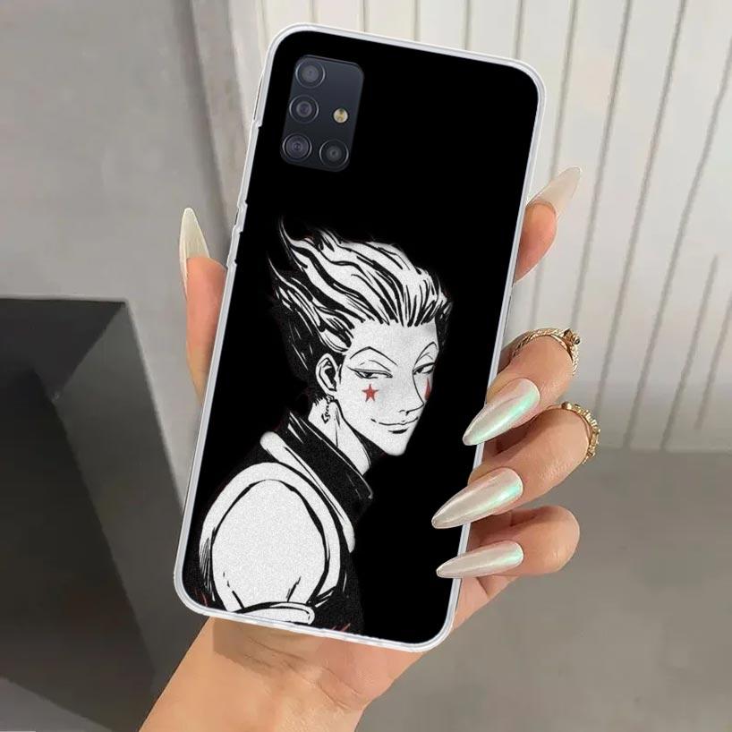 Black White Hunter HXH Phone Case for Samsung Galaxy A52 A32 A22 A12 A02S A50S A30S A10S Note 20 Ultra 10 Plus S10 A31 A20 A71 A