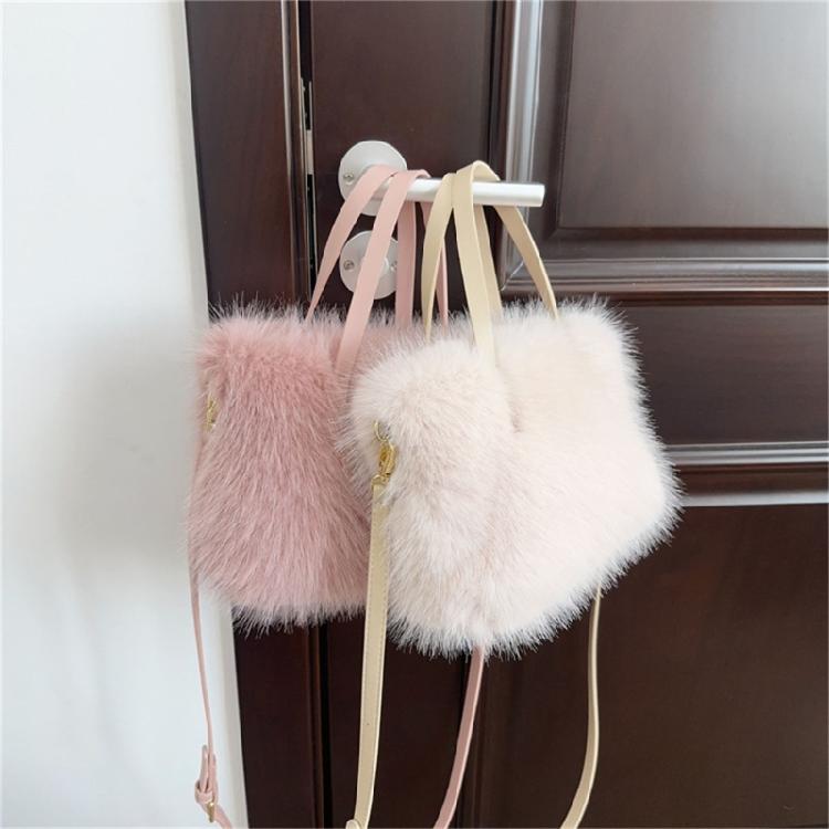 Versatile Plush Shoulder Bag Convenient and Practical Crossbody Bags Handbag