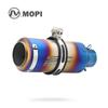 51mm Small Titanium-Iron Cannon Exhaust Pipe for SC Motorcycle Modification - Universal for Kawasaki, Chunfeng, Yamaha
