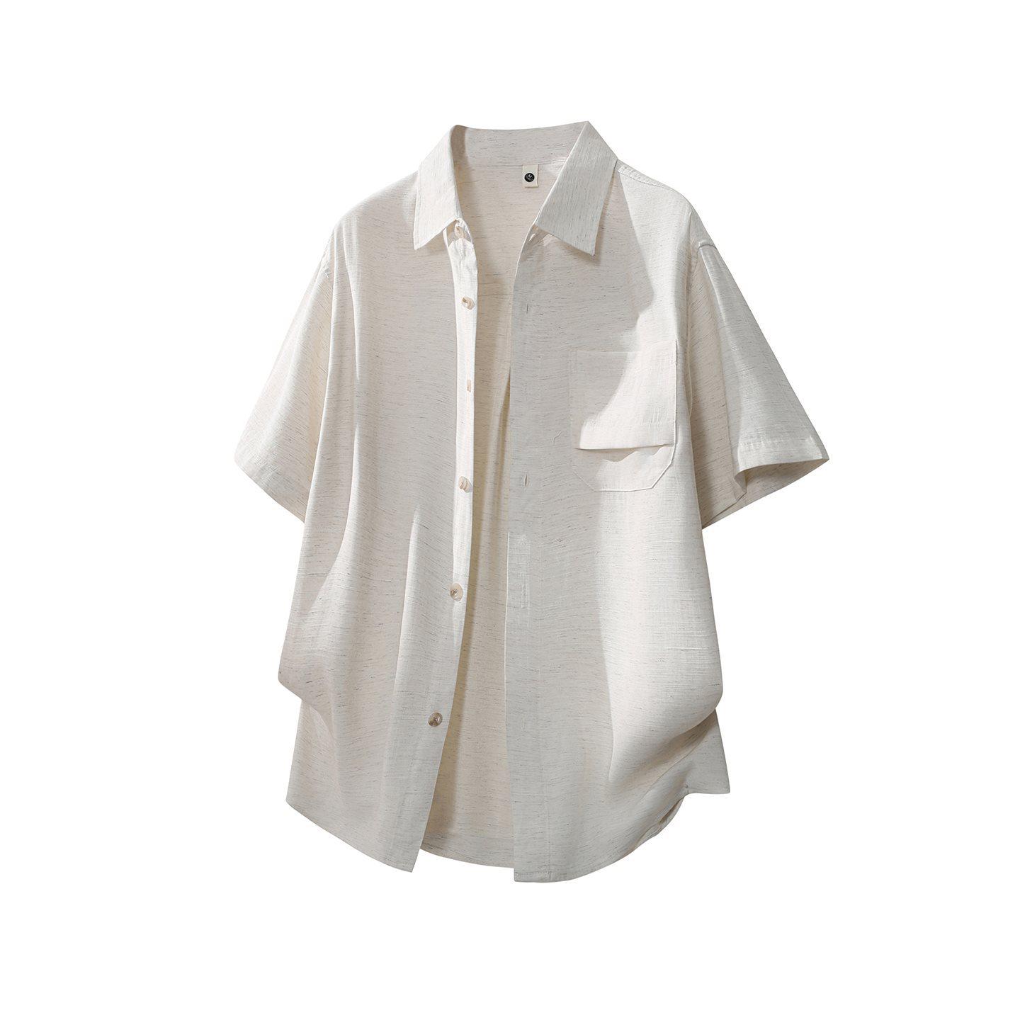 Men s 2026 Trendy Japanese Style Retro Loose Short Sleeve Polo Shirt XL