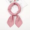 70cm Solid Color Simple Silk Scarf Women Imitation Silk Fashion Versatile Headwear Bag Accessories Clothing Square Scarf