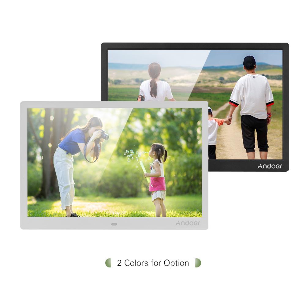 15.4 Inch 1280 * 800 Resolution LED Digital Picture Photo Frame Photo Album 1080P HD Video