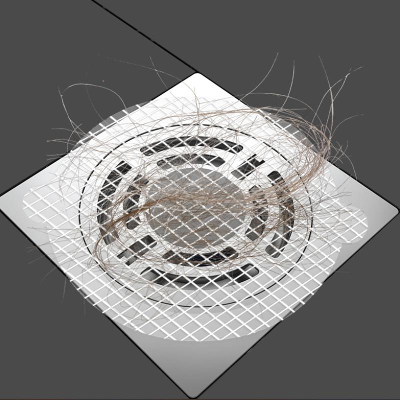 Multi Purpose Strainer Disposable Anti Clogging Floor Drain Stickers Kitchen Bathroom Bathroom Kitchen Debris Hair Filter