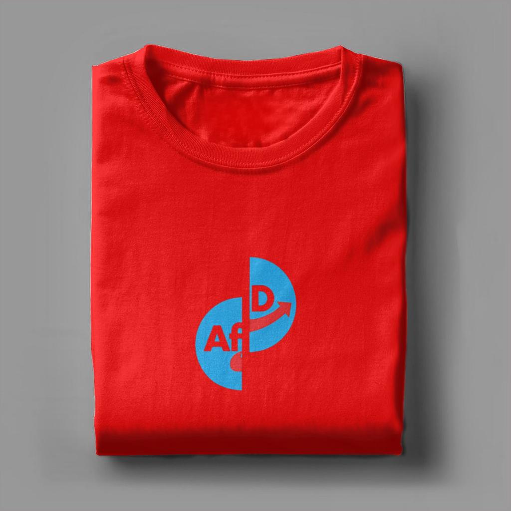 Camiseta Casual Verano Alternativa AFD GerUnisex Camisetas Novedosas Camiseta de Algodón para Adulto Estética Top de Manga Corta Camisetas
