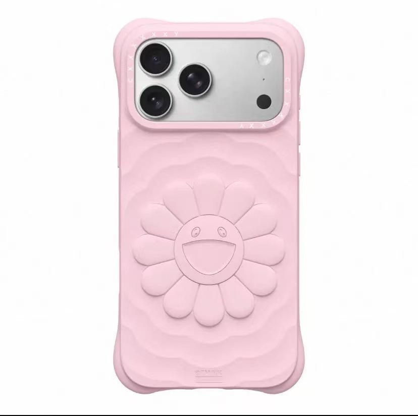 

Силиконовый чехол для iPhone с подсолнухом Такаси Мураками iPhone 17 Pro