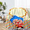 Plim Plim Theme Printed Blanket - Perfect for Couch, Bed, Travel & Outdoor Use | Machine Washable, Cozy & Durable.