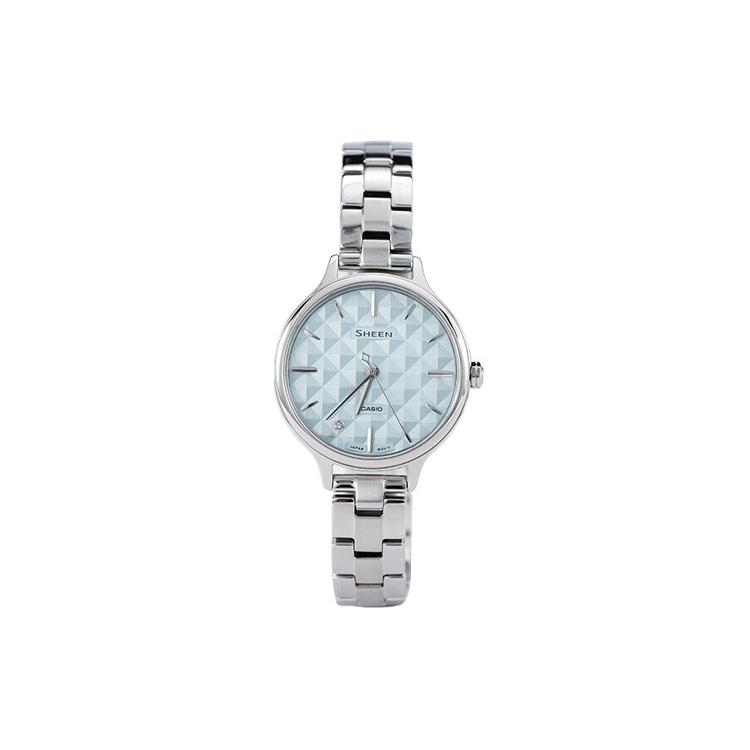 CASIO Women s SHEEN Blue Watch SHE-4545D-2AU Light Blue Watch Dial