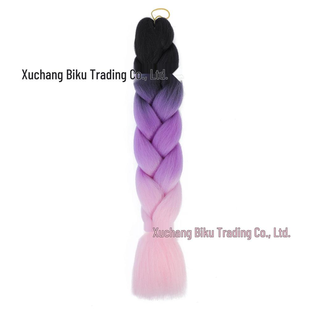 Three, Four, Five-Color Gradient High-Temp Fiber Jumbo Braid Material