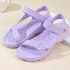 Sommer 2026 Neue Handels-Flatsandalen Einfarbige Damenschuhe Weiche und Bequeme EVA-Flatsandalen für Damen