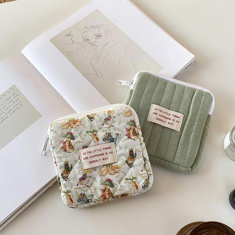 Kawaii Süße Kleine Kosmetiktaschen Reise Kosmetik Organizer Lippenstifthalter Beutel Hygieneartikel Ohrhörer Aufbewahrungstaschen