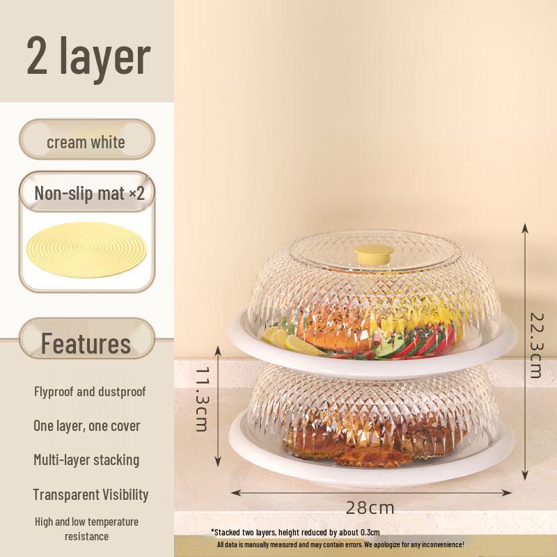 Stackable Ventilated Food Cover