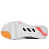 Li Ning Rubber Slip Resistant Abrasion Resistant Low top Badminton Shoes Unisex White AYAT003-3