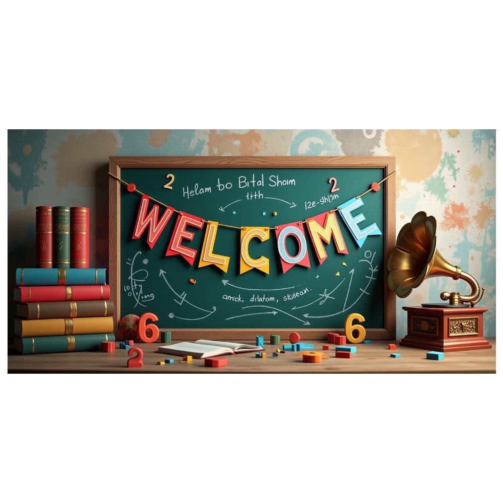Customizable   Welcome Banner   Event Sign   School Decor   for  Reception Teachers’ Day Campus