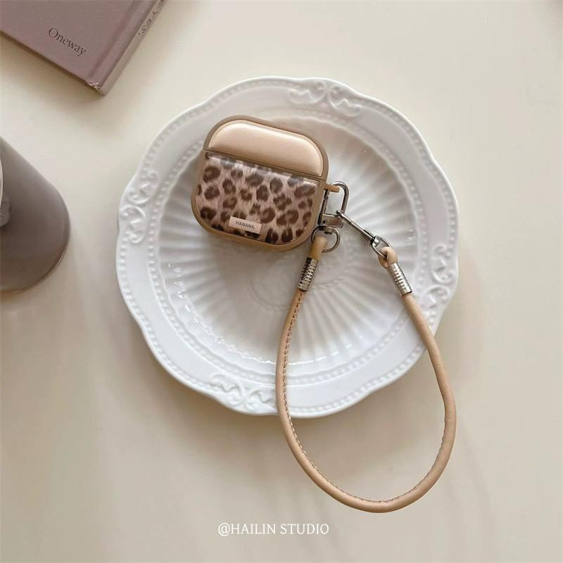 Premium Leopard Print AirPodsPro1 Protective Case for AirPods1 Apple Bluetooth Case Second Generation Pro1