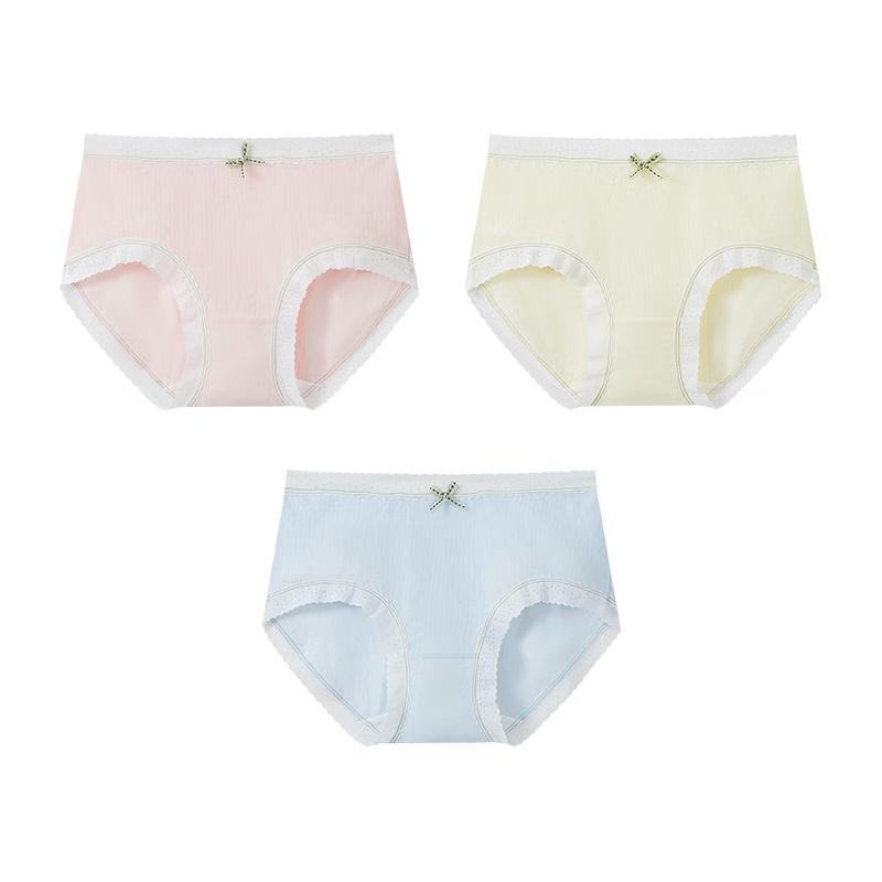 

Urban Lady Women s 5A Antibacterial Cotton Mid-Waist Boxer Briefs 3-Pack L