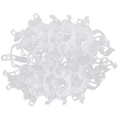 50pcs Plant Clips For Vegetables Flowers, Tomato Trellis Supports, Ventilated Vine Buckle, Plastic Garden Clips, Plant Ties