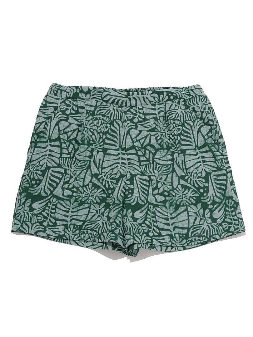 

The North Face Aloha Vented UV TNF Botanical Size L Shorts, Women s, Lightweight, Water-Repellent, Protection, Green,