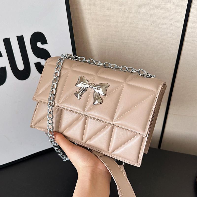 2024 Fashionable Stylish Shoulder Bag Chic Chain Small Square Handbag For Women