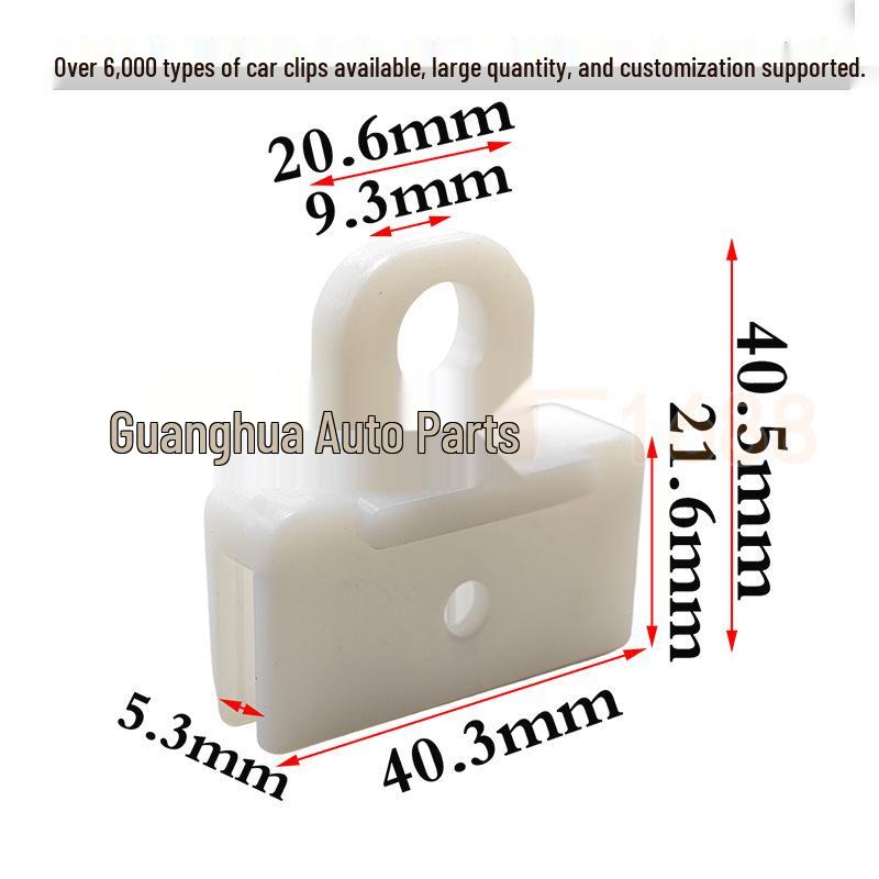 Compatible Door Glass Lifter Support Clip for BYD Toyota Crown 51337020660