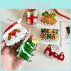 Cute Acrylic Holiday Hair Claw Clips Featuring Christmas Characters For Fashionable Looks