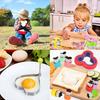 32PCS Stainless Steel Sandwich Cutter Sealer Set Multi Color Cooking Tool