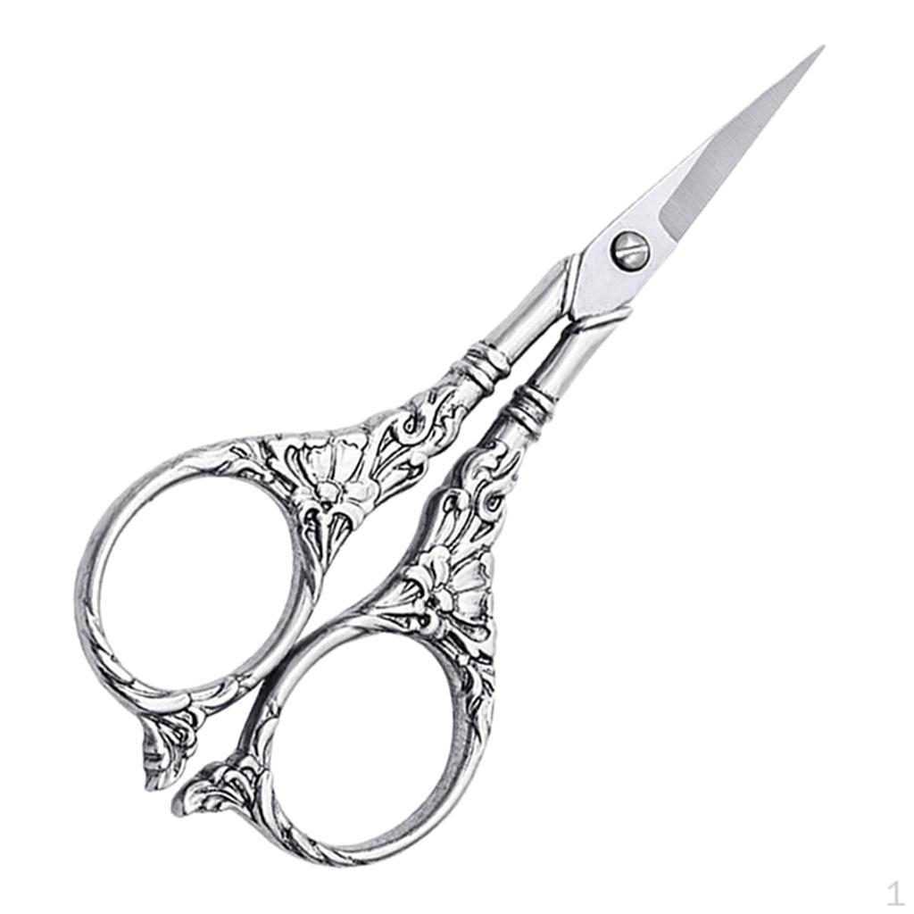 

Европейские ножницы из нержавеющей стали для шитья серебряный